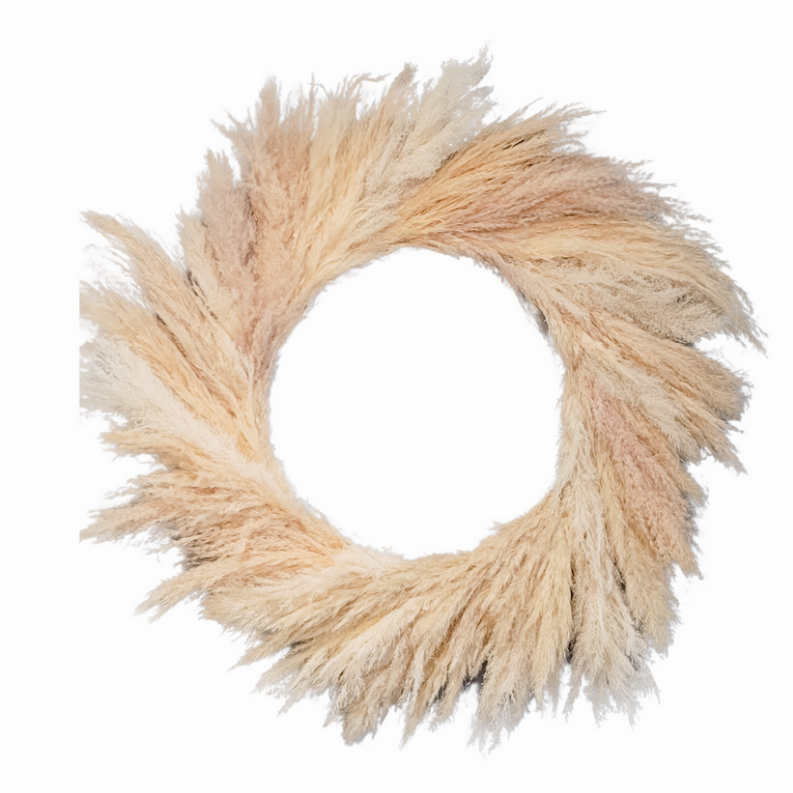 Pampas Grass Wreath