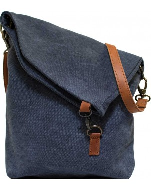 Canvas Foldover Crossbody
