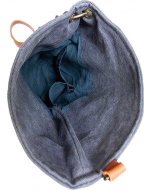 Canvas Foldover Crossbody