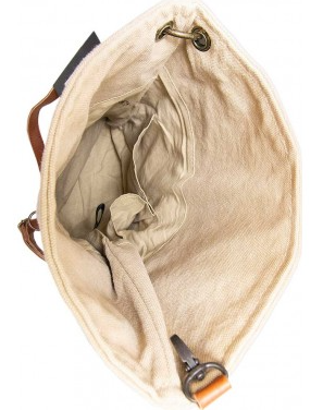 Canvas Foldover Crossbody