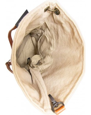 Canvas Foldover Crossbody