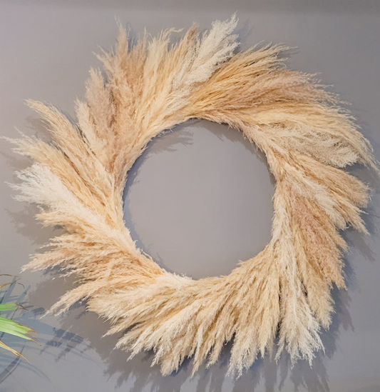 Pampas Grass Wreath