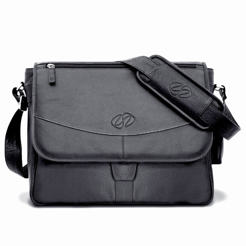 MacCase Premium Leather Messenger Bag